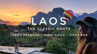 Laos Motorbike Trip | From Luang Prabang to Vientiane (via Vang Vieng)