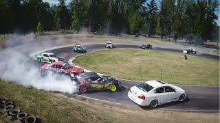 GoPro: Twelve Car Tandem Drift