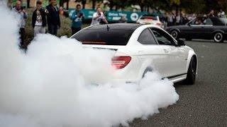 Lord Aleem Rips HUGE BURNOUT in his Mercedes C63 AMG!!!