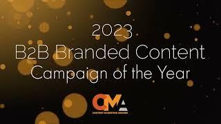 2023 B2B Branded Content Campaign of the Year