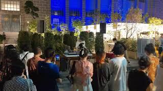 Busking at Bangkok Design Week (Day 5) - Spydamonkee