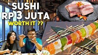 GILA!! MAKAN SUSHI RP 3 JUTA DI RESTORAN MEWAH !!