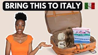 Coming to Italy to study? Bring these things | What to bring to Italy as a student.