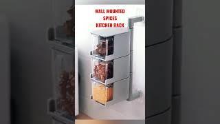  WALL MOUNTED SPICES KITCHEN RACK  TRENDING GLOBAL MARKETS NEW RELEASES #Shorts
