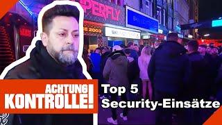 Top 5 Security-Einsätze: Nachts gegen Party-Pöbeleien! | Kabel Eins | Achtung Kontrolle