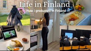 Days in my life in Finland | Living alone diaries | Cooking, Graduation | Life of an introvert in 