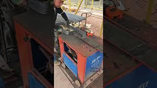 The shaping of the steel bar - good machinery helps to work
