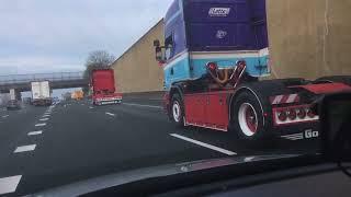 SCANIA V8 CLASSICS CONVOY SOUND [RetroTruckTour]