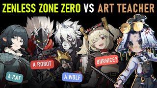 Zenless Zone Zero vs Character Design Teacher