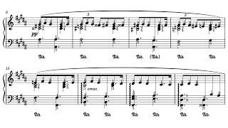 A. Scriabin/V. Xia - Prelude Op. 27 No. 2, arranged for the left hand alone