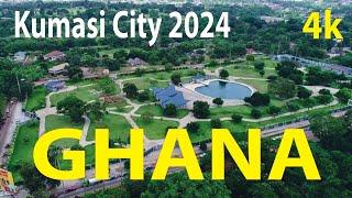 Kumasi City 2024 , Ghana 4K By Drone