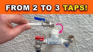 Add a Tap – No Plumber Needed!