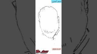أيهاب المالكي # علي تدري من حس بصدري همي يدور..رسم محمد البصري وشعر ايهاب المالكي