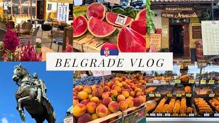 Belgrade Vlog | Live As A Serbian Visit Belgrade Local Market, Eat Streets Food 