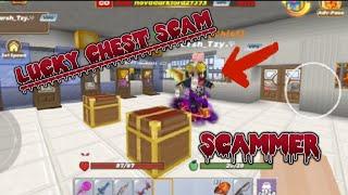 I Got Scammed.. But At What Cost ] [ Exposing Scammer ] [ Blockman go Skyblock ]