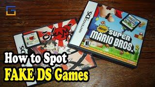 How to Spot FAKE DS Games