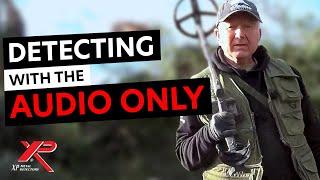 Metal detecting with the XP DEUS 2 going Audio Only. Have you ever tried? #metaldetector #tutorial