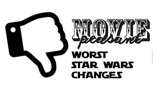 MoviePeasant's Top 10 Least Favourite Star Wars Changes