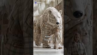 Animals and women wearing luxury brand clothing#aiart #ai #animals  #animals #luxury