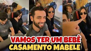 ISABELLE E MATTEUS FALAM SOBRE FILHOS E CASAMENTO| CASAL MABELLE