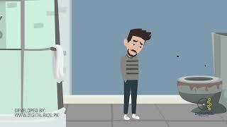 Explainer Video - Toilet Blockage Cleaner Animation Ad Video // Digital Ride