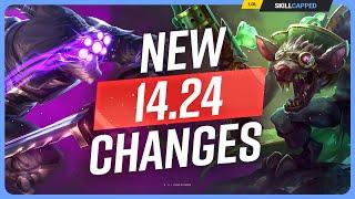 ALL NEW CHANGES for PATCH 14.24! - League of Legends