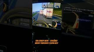 How close can you get Convoy mode - Euro Truck Simulator 2 #ets2