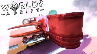 Worlds Adrift - BEST ISLAND CREATION EVER! New Islands & 2nd Wind Wall - Worlds Adrift Beta Gameplay