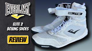 Everlast Elite 2 Boxing Shoes REVIEW- MY FAVORITE BOXING SHOES?!