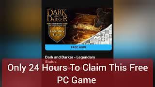 Free PC Game on Epic Game