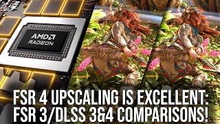 AMD FSR 4 Upscaling Tested vs DLSS 3/4 - A Big Leap Forward - RDNA 4 Delivers!