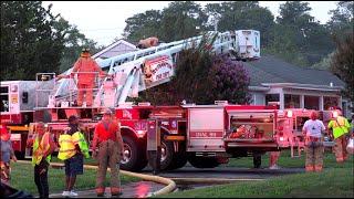 Southampton House Fire #hamptons #firevideo #fireservice