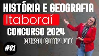 História e Geografia de Itaboraí #01 (Concurso 2024)