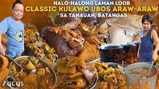 Lahat ng KLASEng laman loob ng BAKA at Kalabaw! Sikat na KULAWO sa Tanauan! 100 kilos ubos araw-araw