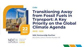 COP29: Transitioning away from fossil fuels in transport - key priority on the global climate agenda