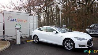 AFC Energy launches a zero emission off-grid EV charging unit | WhichEV