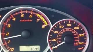 2012 Subaru WRX 0-60 in 4.9 seconds