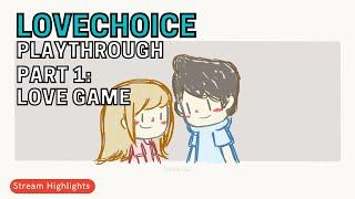 LoveChoice Playthrough - Part 1, Love Game | LoveChoice