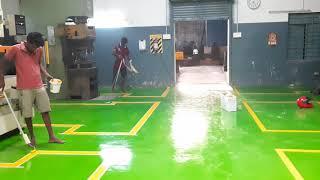 PU FLOOR MARKING FOR INDUSTRIAL & COMPANY, WAREHOUSE, STORAGE SPACE