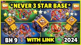  TOP 5! Builder Hall 9 (BH9) Base Layout + Copy Link 2024 | Clash of Clans