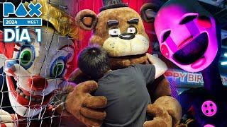 HE JUGADO a FNAF SECRET OF THE MIMIC, VISTO FNAFTUBERS y ANIMATRÓNICOS | PAX WEST 2024 DÍA 1