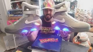 Back to the Future 2 Light Up Shoes Universal Studios Officially Licensed