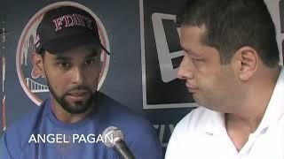 ANGEL PAGAN y MARC ANTHONY son AMIGOS PORQUE A EL LE GUSTA MAS BASEBALL que LA SALSA O ACTUACION,