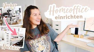 Büro MAKEOVER: Homeoffice einrichten & ausmisten #nurwasichmag