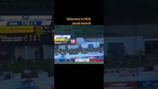 Jacob Bethell Batting 2025  | rcb player |rcb Playing 11 | Best finisar #shorts #viral#status#ipl