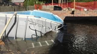 Everything's ruined pool collapse Vlog #115