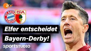 FC Bayern – FC Augsburg Highlights | Bundesliga, 29. Spieltag 2021/22 | sportstudio