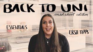 meine UNI ESSENTIALS & ERSTI TIPPS - darauf kommt es WIRKLICH an | back to uni *medschool edition*