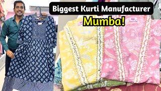 MUMBAI BIGGEST KURTI SET MANUFACTURER, MOST BEAUTIFUL COTTON KURTIS COLLECTION