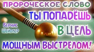ПРОРОЧЕСКОЕ СЛОВО: ТЫ ПОПАДЁШЬ В ЦЕЛЬ МОЩНЫМ ВЫСТРЕЛОМ! Бернис Шейдлер